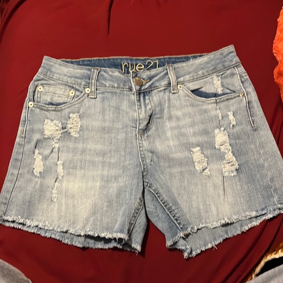 Rue 21 Denim Shorts - Picture 1 of 2